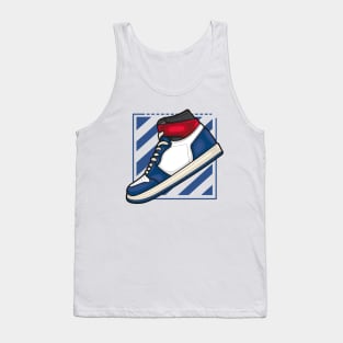 AJ 1 High Union Storm Blue Sneaker Tank Top